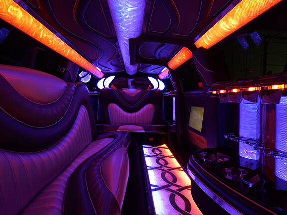 inside our dundalk limousine rentals 