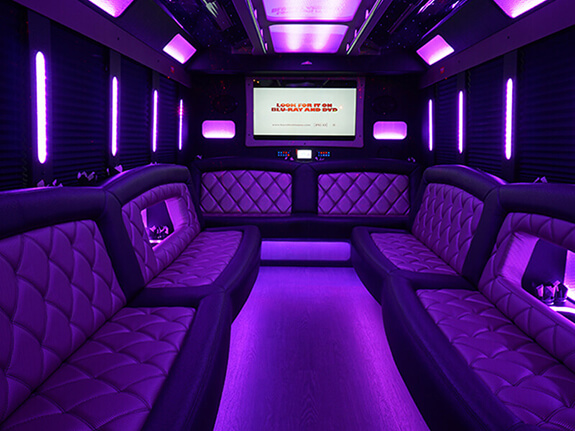 party bus service with gps tracking